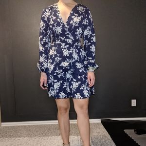 Floral Dress with Detachable Belt (Small)